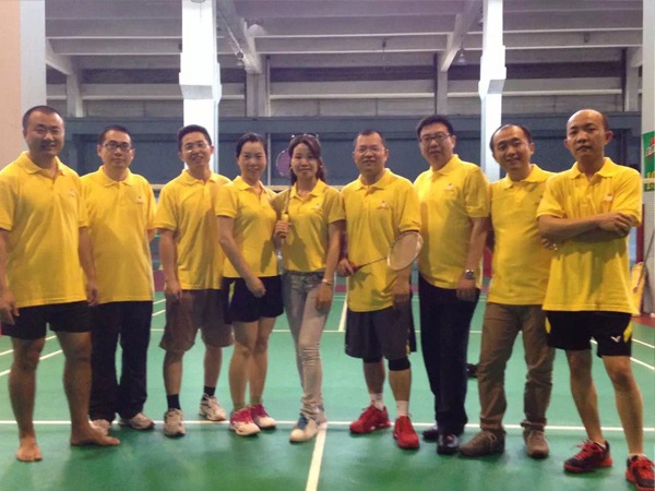 jinnian金年会团队建设-羽毛球活动
